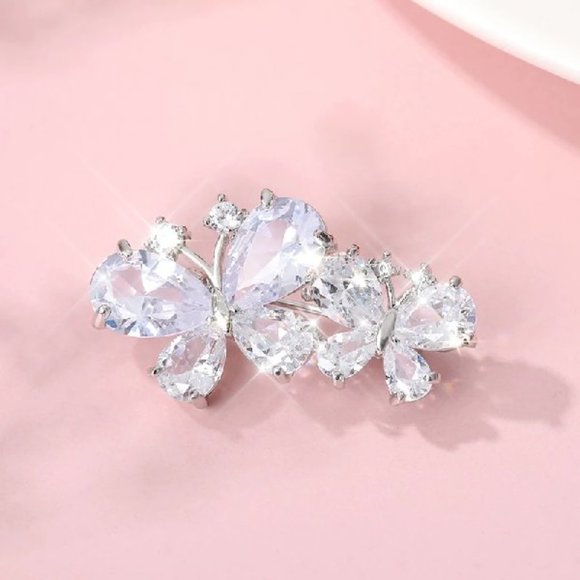 NEW Beautiful Sparkling Bling Rhinestone Blue Cinderella Gown Flower Gir… - Picture 13 of 14